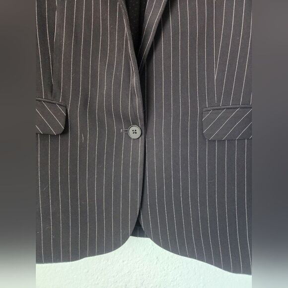 Express button front blazer sport jacket minimalist contemporary - Picture 4 of 16